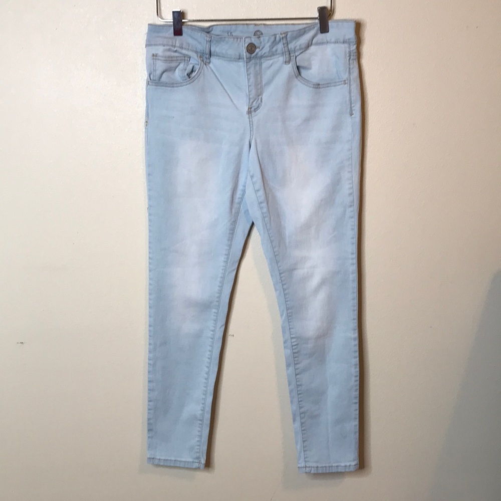 SO JEGGING SZ 15 light wash